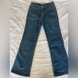 Levi's Dark Blue Flare Jeans
